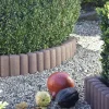 Kann Palisade 2er-Element 25 x 10 x 6 cm braun