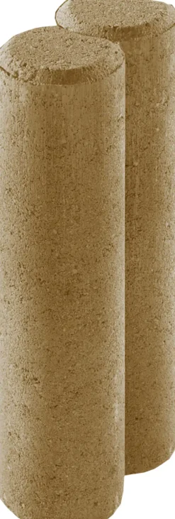 Kann Palisade 2er-Element 25 x 10 x 6 cm braun