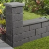 Kann Pfeilerstein Garten 37,5 x 37,5 x 20 cm anthrazit