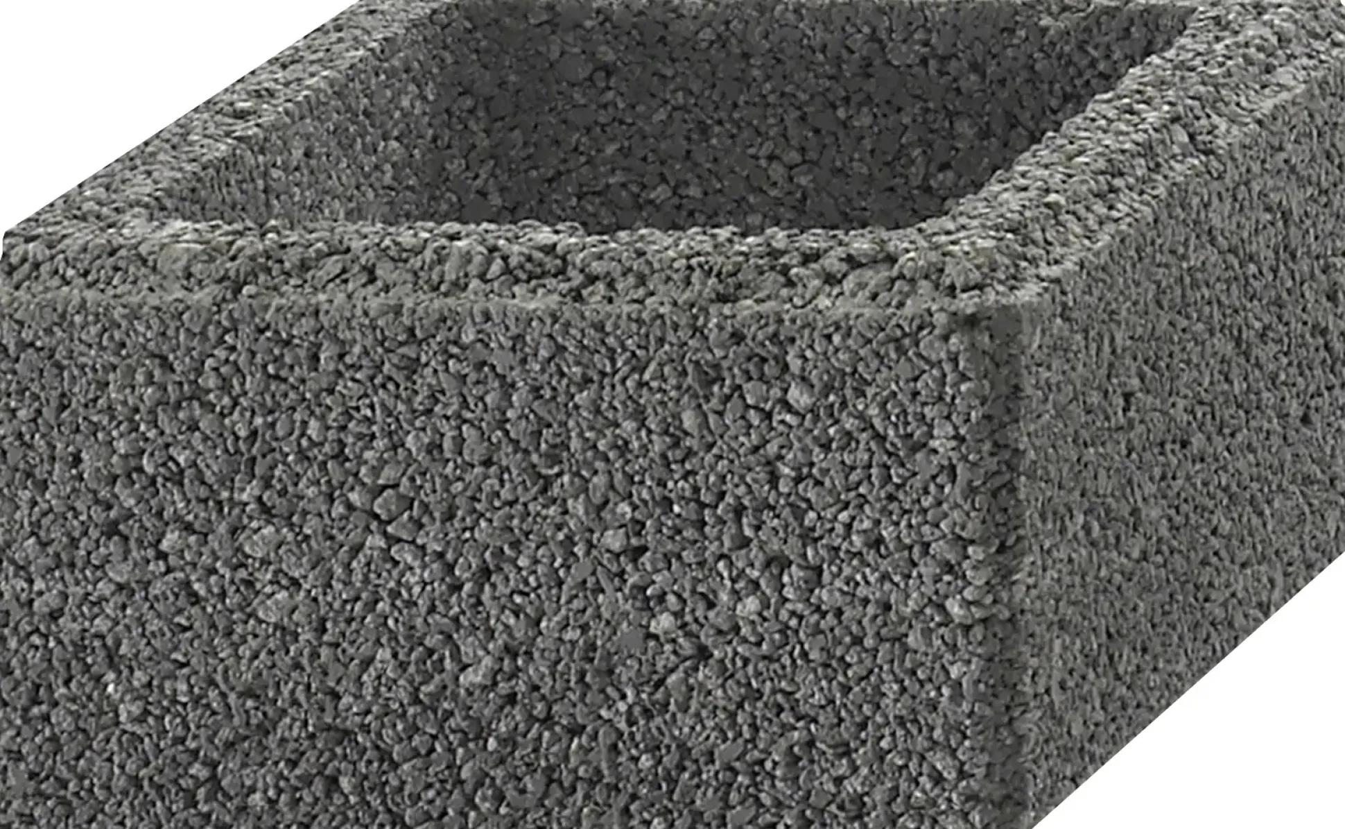 Kann Pfeilerstein Garten 37,5 x 37,5 x 20 cm anthrazit