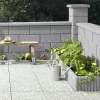Kann Pfeilerstein Garten 37,5 x 37,5 x 20 cm grau
