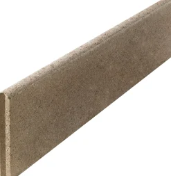 Kann Randstein mit Nut- und Feder 100 x 25 x 5 cm braun