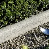 Kann Randstein mit Nut- und Feder 100 x 25 x 5 cm grau