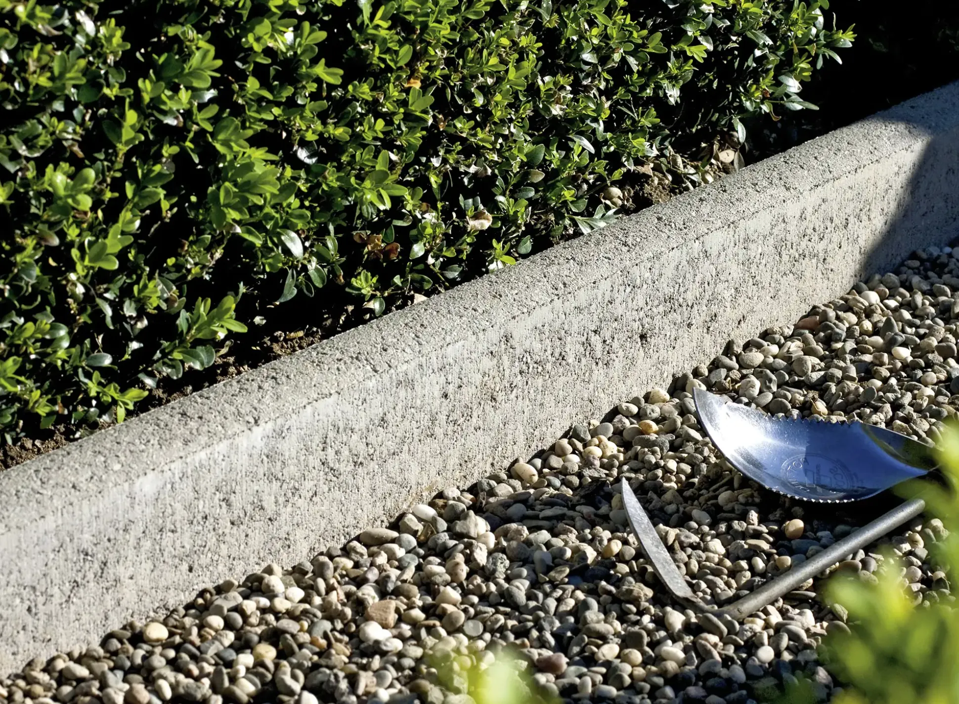 Kann Randstein mit Nut- und Feder 100 x 25 x 5 cm grau