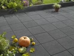 Kann Terrassenplatte Vicenza 40 x 40 x 5 cm anthrazit