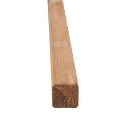 Kantholzpfosten 200 cm 70 x 70 mm kesseldruckimprägniert braun