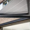 Kassettenmarkise S-Compact dunkelgrau struktur inkl. Motor, Aufputzschalter