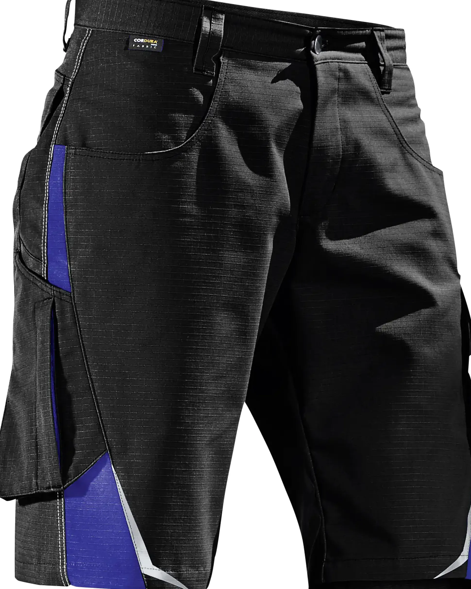 Kübler kurze Arbeitshose schwarz/blau