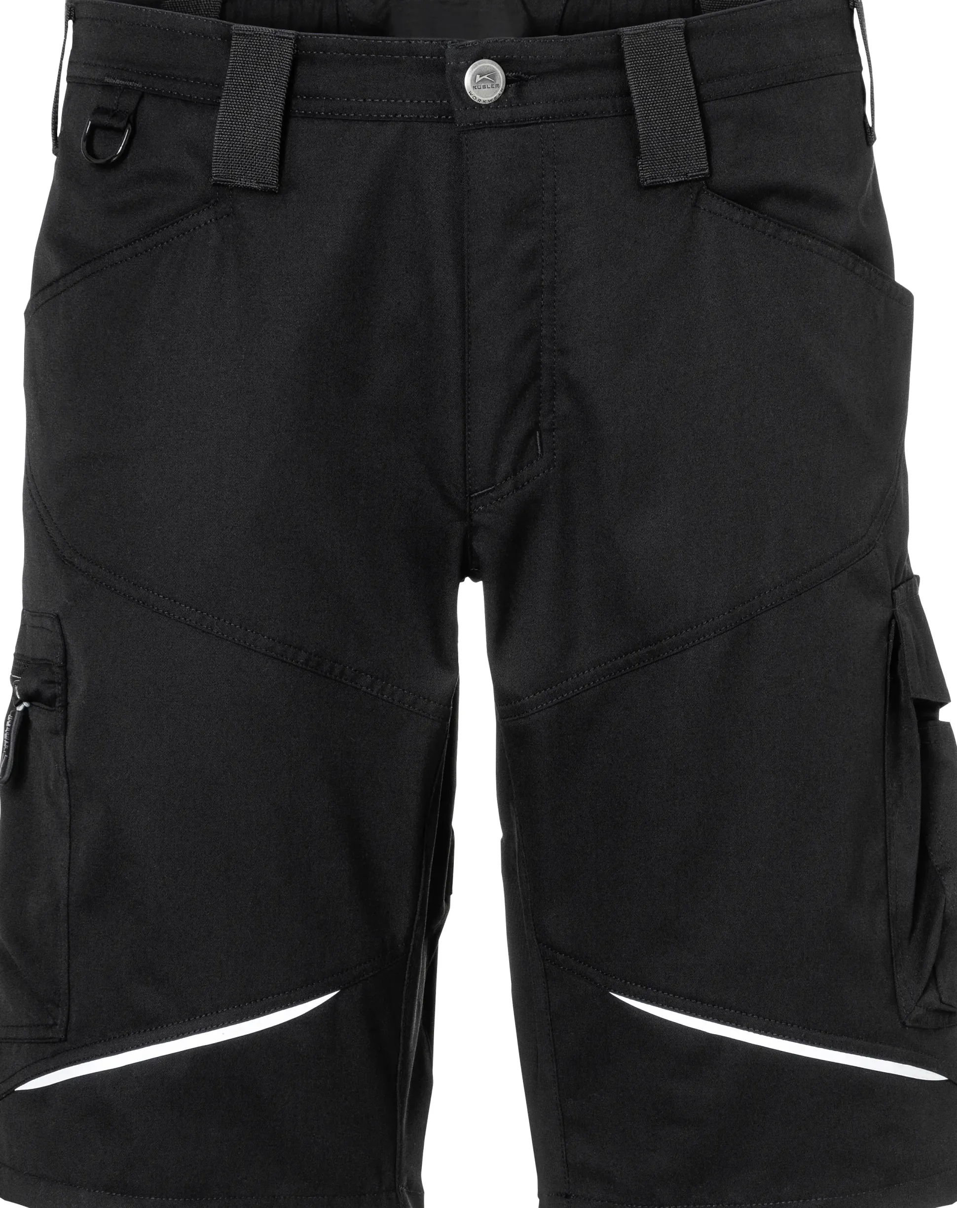 Kübler kurze Arbeitshose Stretch schwarz