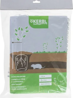 Kerbl Wühlmauskorb groß 60 cm verzinkt