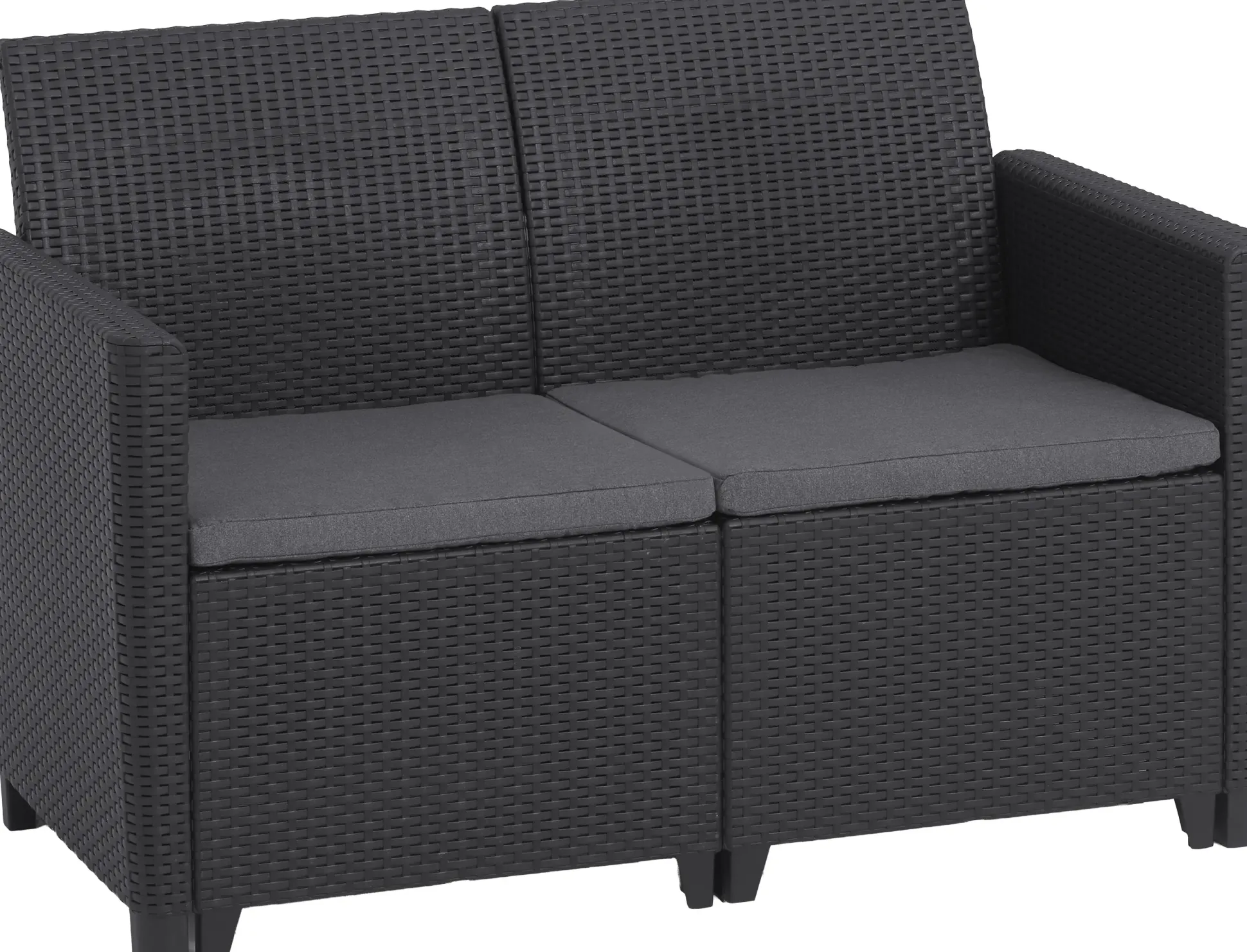 Keter Gartenmöbel-Set Marie Kunststoff in Rattan-Optik