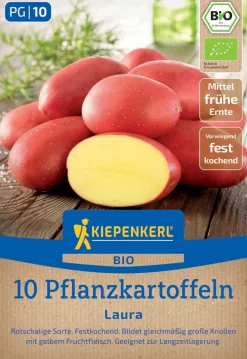 Kiepenkerl Bio Pflanzkartoffel Laura 10 Stück