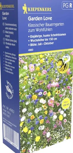 Kiepenkerl Blumenmischung Garden Love Inhalt reicht für ca. 100 m²
