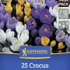 Kiepenkerl Herbstblumenzwiebel Mega-Pack Gartenkrokuse 25 Stück