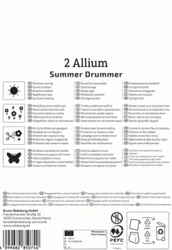 Kiepenkerl Herbstblumenzwiebel Zierlauch Summer Drummer 2 Stück