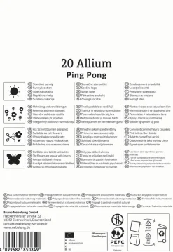 Kiepenkerl Herbstblumenzwiebel Zierlauch Ping Pong 20 Stück
