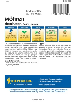 Kiepenkerl Möhre Nominator F1