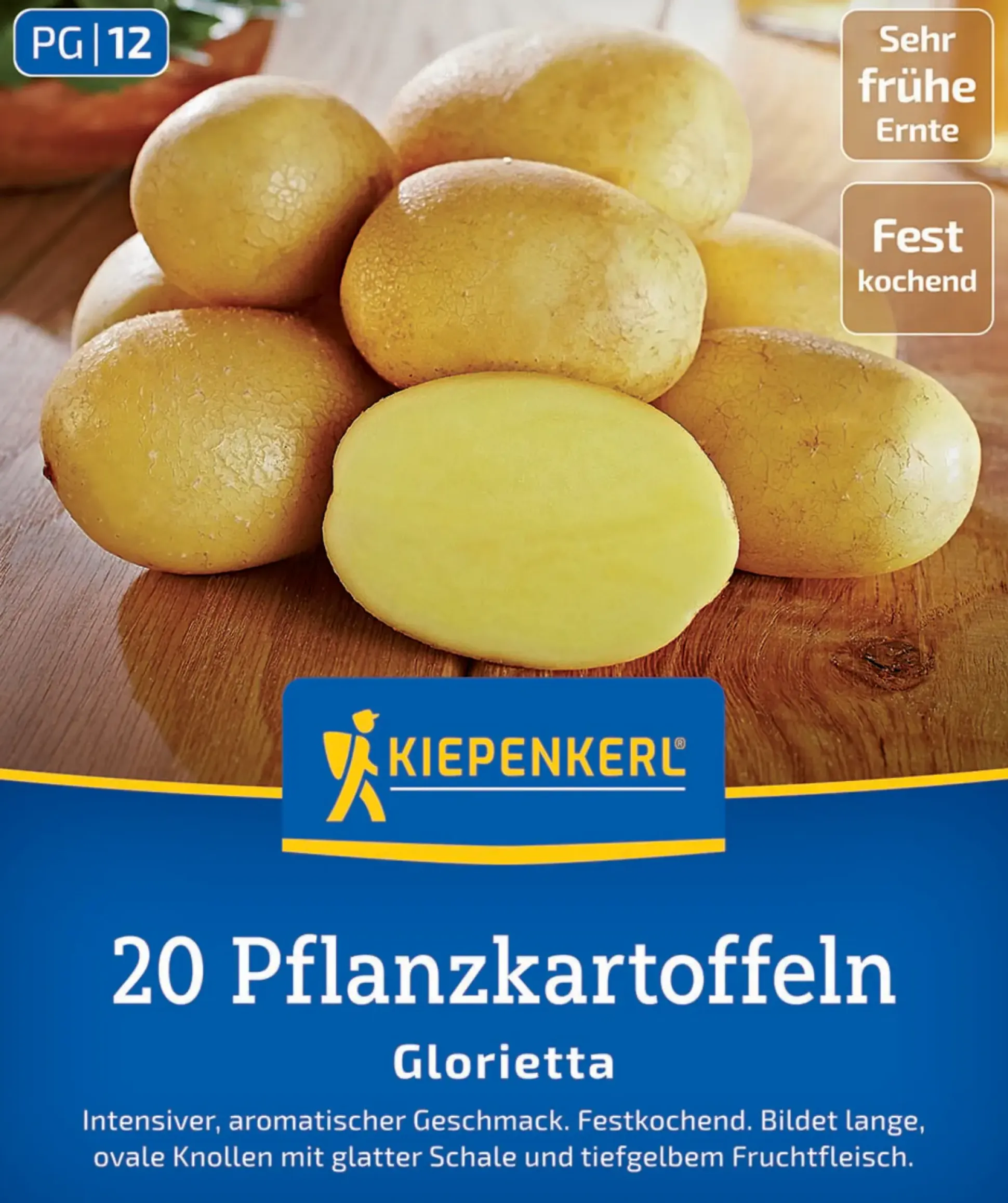 Kiepenkerl Pflanzkartoffel Glorietta 20 Stück