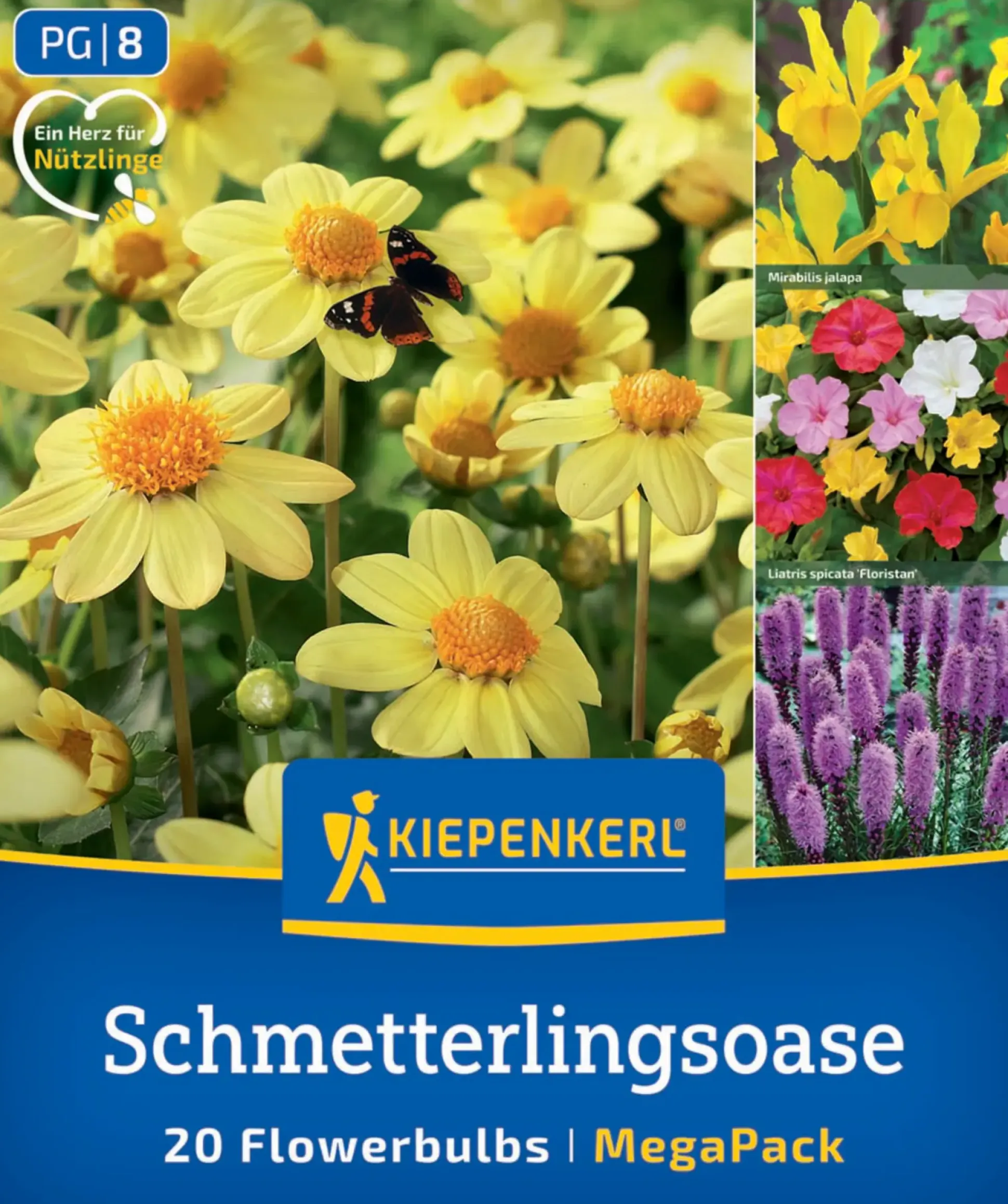 Kiepenkerl Saatgut Blumenzwiebelmischung Mega-Pack für ca. 20 Pflanzen
