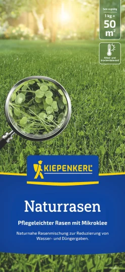 Kiepenkerl Saatgut Naturrasen 1 kg für ca. 50 m²