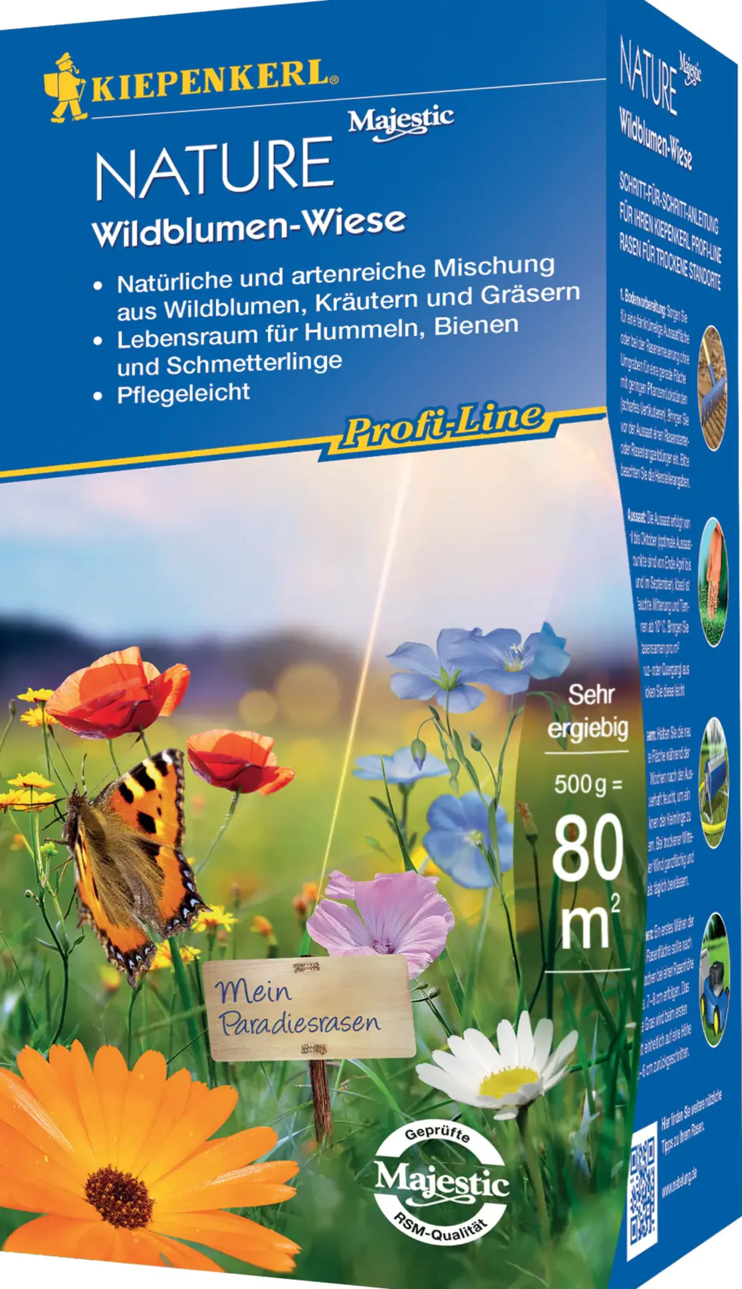 Kiepenkerl Saatgut Wildblumen-Wiese ca. 80 qm
