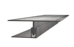 Kovalex Übergangsprofil Aluminium 250 x 6 cm silber