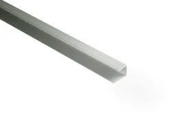 Kovalex Einfassprofil Aluminium 250 x 4,3 x 2,0 cm silber