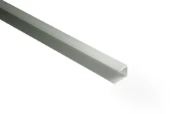 Kovalex Einfassprofil Aluminium 250 x 4,2 x 2,6 cm silber