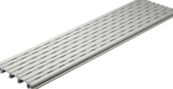 Kovalex Entwässerungsprofil Aluminium 100 x 15 x 2 cm silber