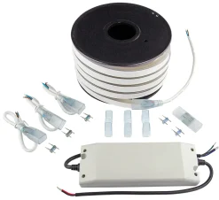 Kovalex LED Licht-Set 10 m inkl. Zubehör, Endkappen, Trafo
