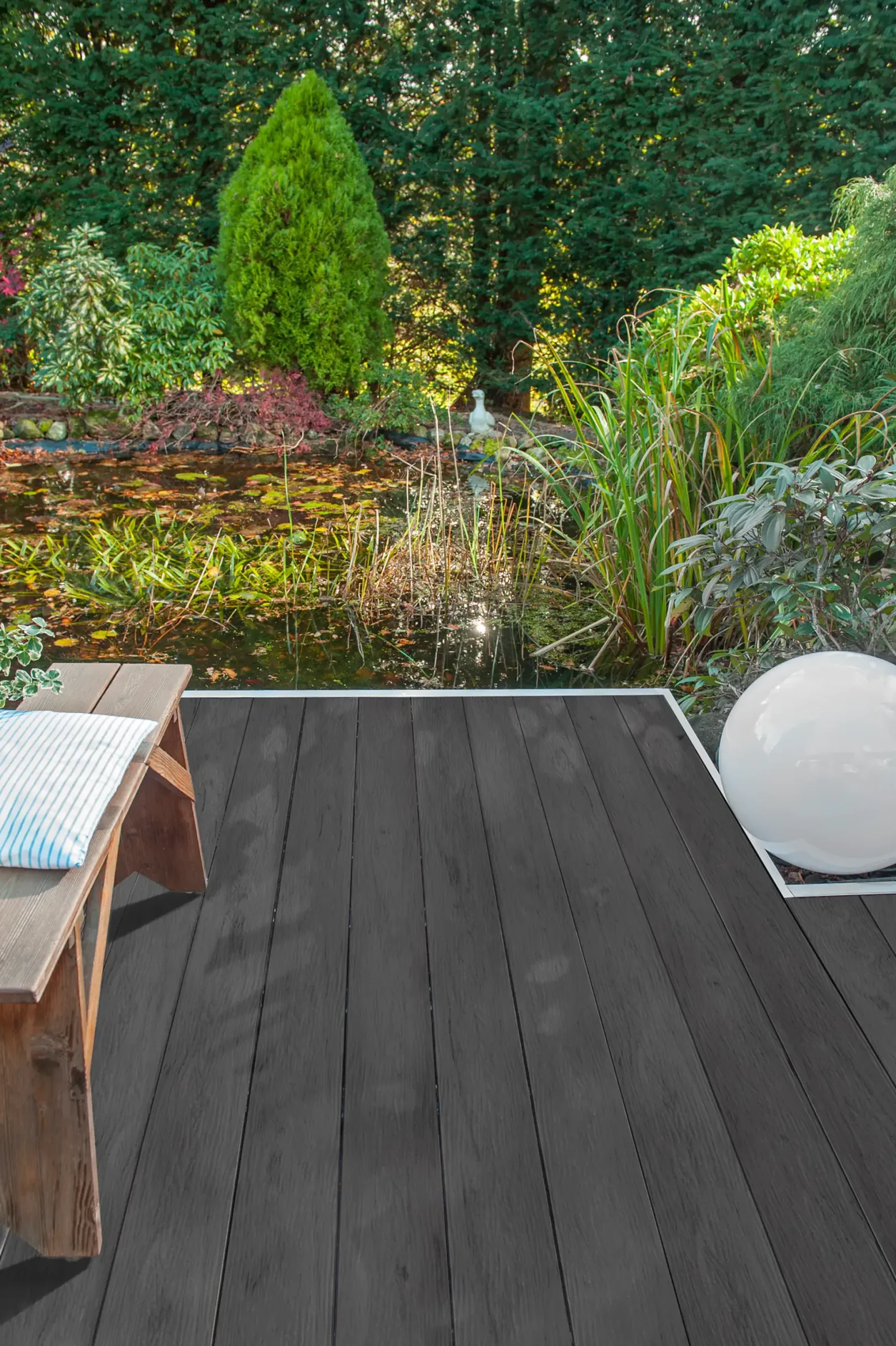 Kovalex Terrassendiele WPC 300 x 14,5 x 2,0 cm räuchereiche mattiert