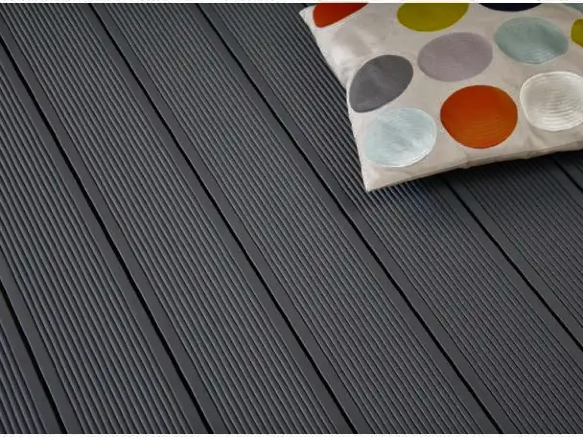 Kovalex Terrassendiele WPC 300 x 14,5 x 2,6 cm anthrazit mattiert