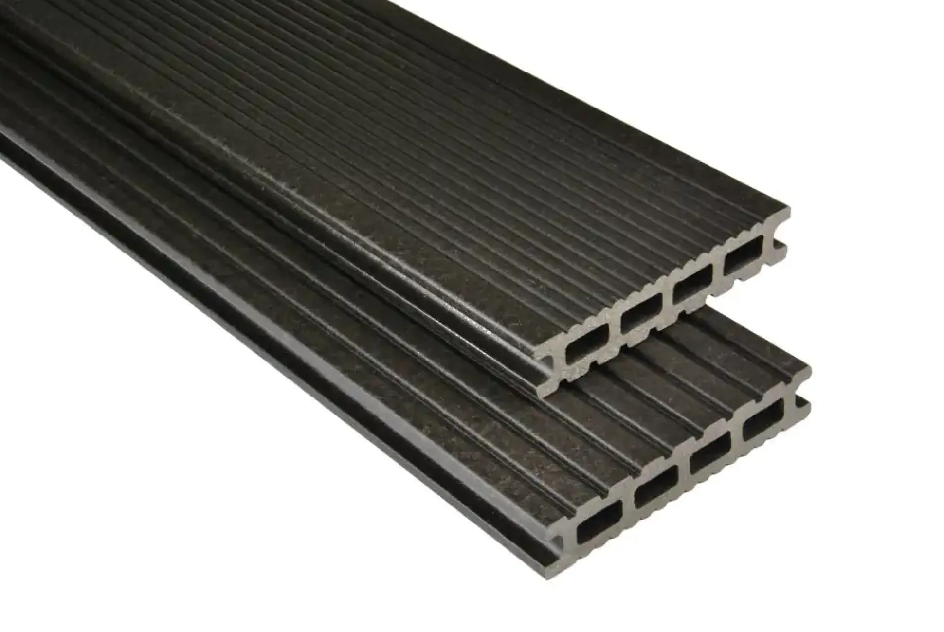 Kovalex Terrassendiele WPC 300 x 14,5 x 2,6 cm anthrazit mattiert