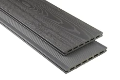 Kovalex Terrassendiele WPC 300 x 19 x 2,0 cm graubraun mattiert