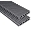 Kovalex Terrassendiele WPC 300 x 14,5 x 2,6 cm steingrau mattiert