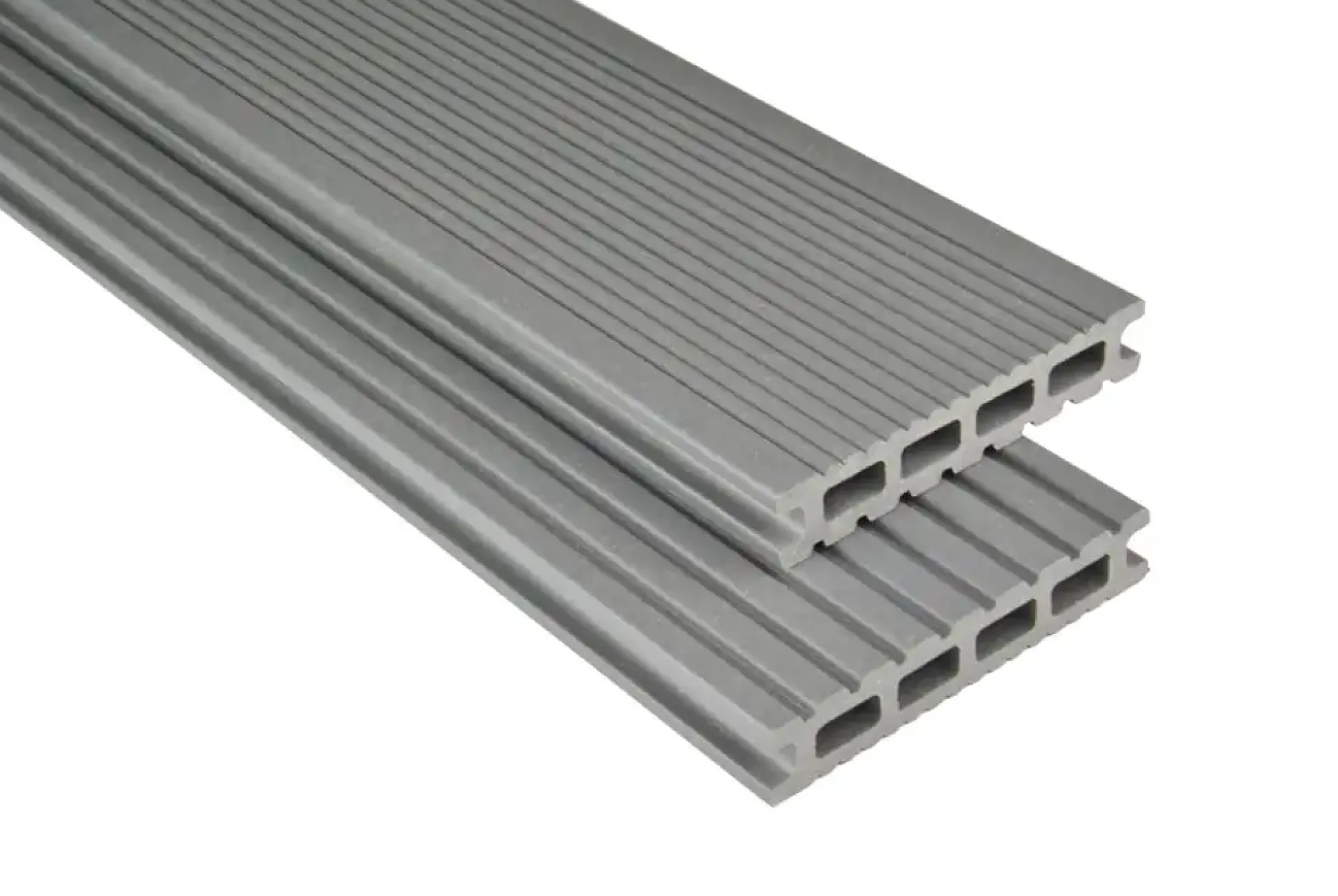 Kovalex Terrassendiele WPC 300 x 14,5 x 2,6 cm grau mattiert
