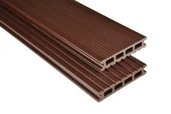 Kovalex Terrassendiele WPC 300 x 14,5 x 2,6 cm schoko mattiert