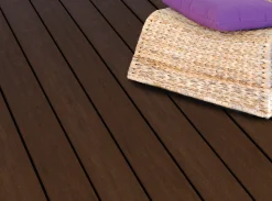 Kovalex Terrassendiele WPC 14,5 x 2,0 cm kastanie mattiert Meterware