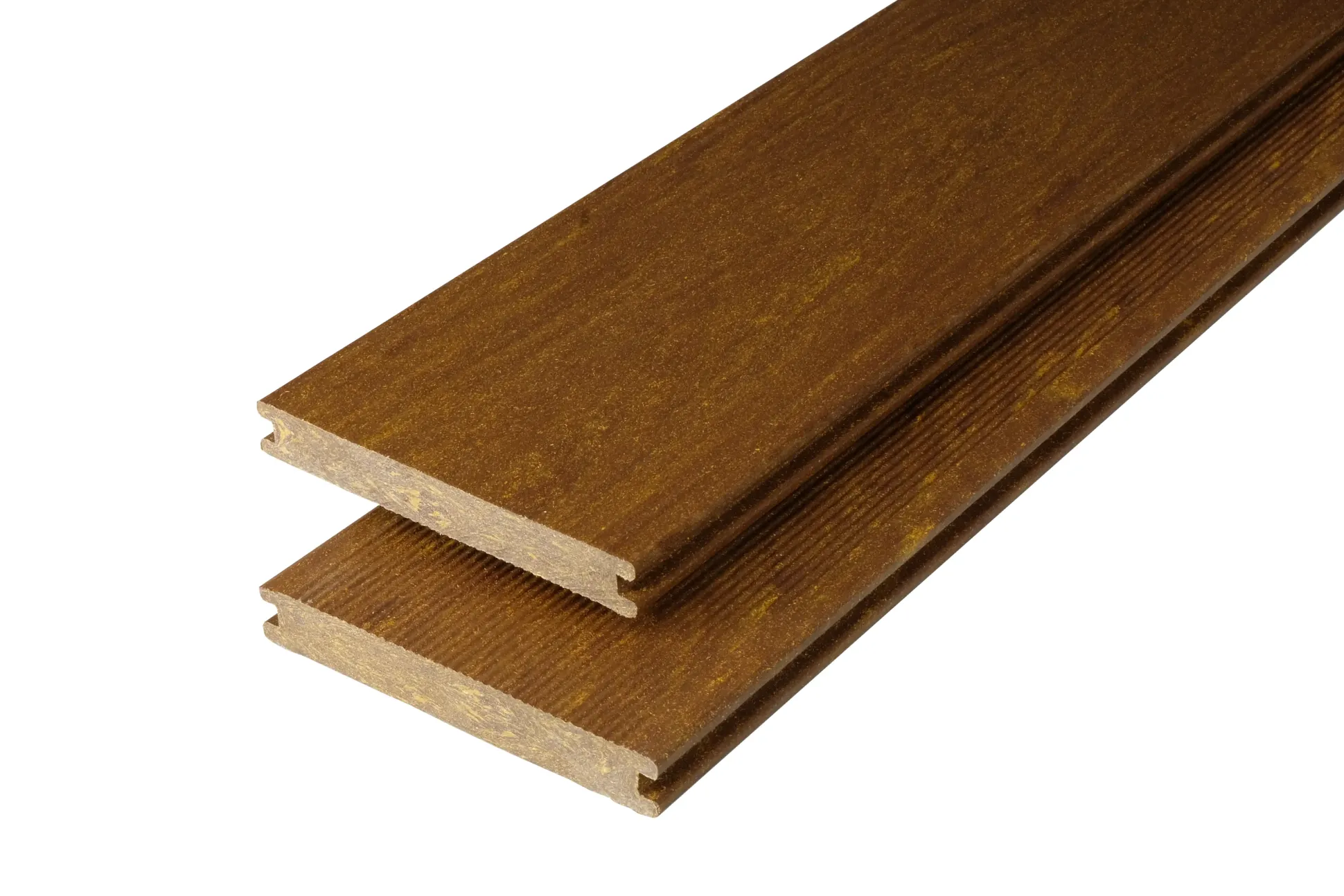 Kovalex Terrassendiele WPC 14,5 x 2,0 cm walnuss mattiert Meterware