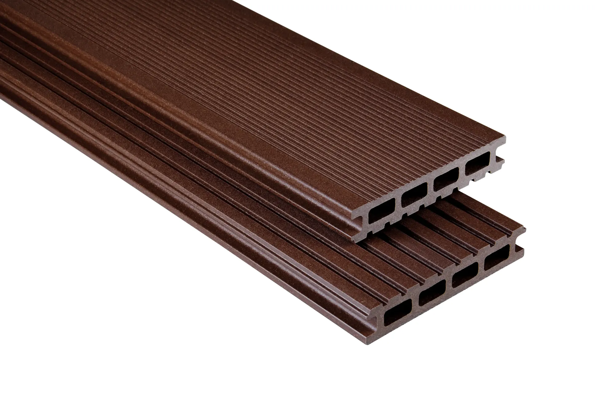 Kovalex Terrassendiele WPC Standard 14,5 x 2,6 cm schoko mattiert Meterware