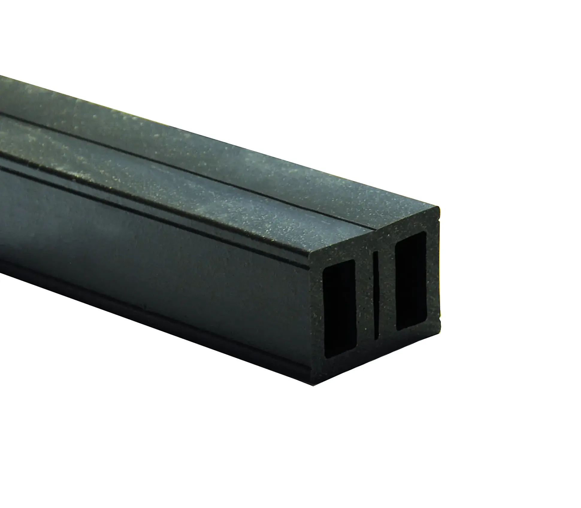 Kovalex Unterkonstruktion WPC 400 x 5,5 x 4 cm schwarz