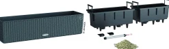 Lechuza Balkonkasten BALCONERA Cottage 80 cm, granit