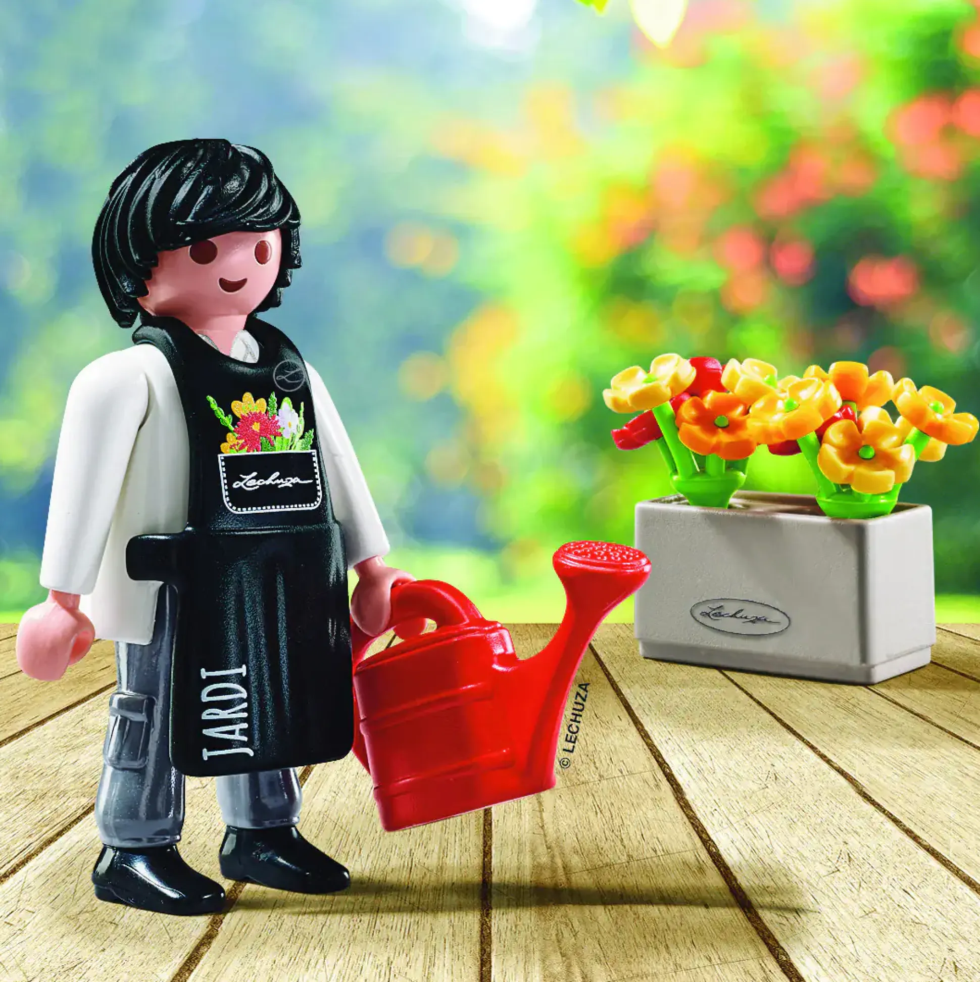 Lechuza Dekofigur Playmobil® Gärtner Mini