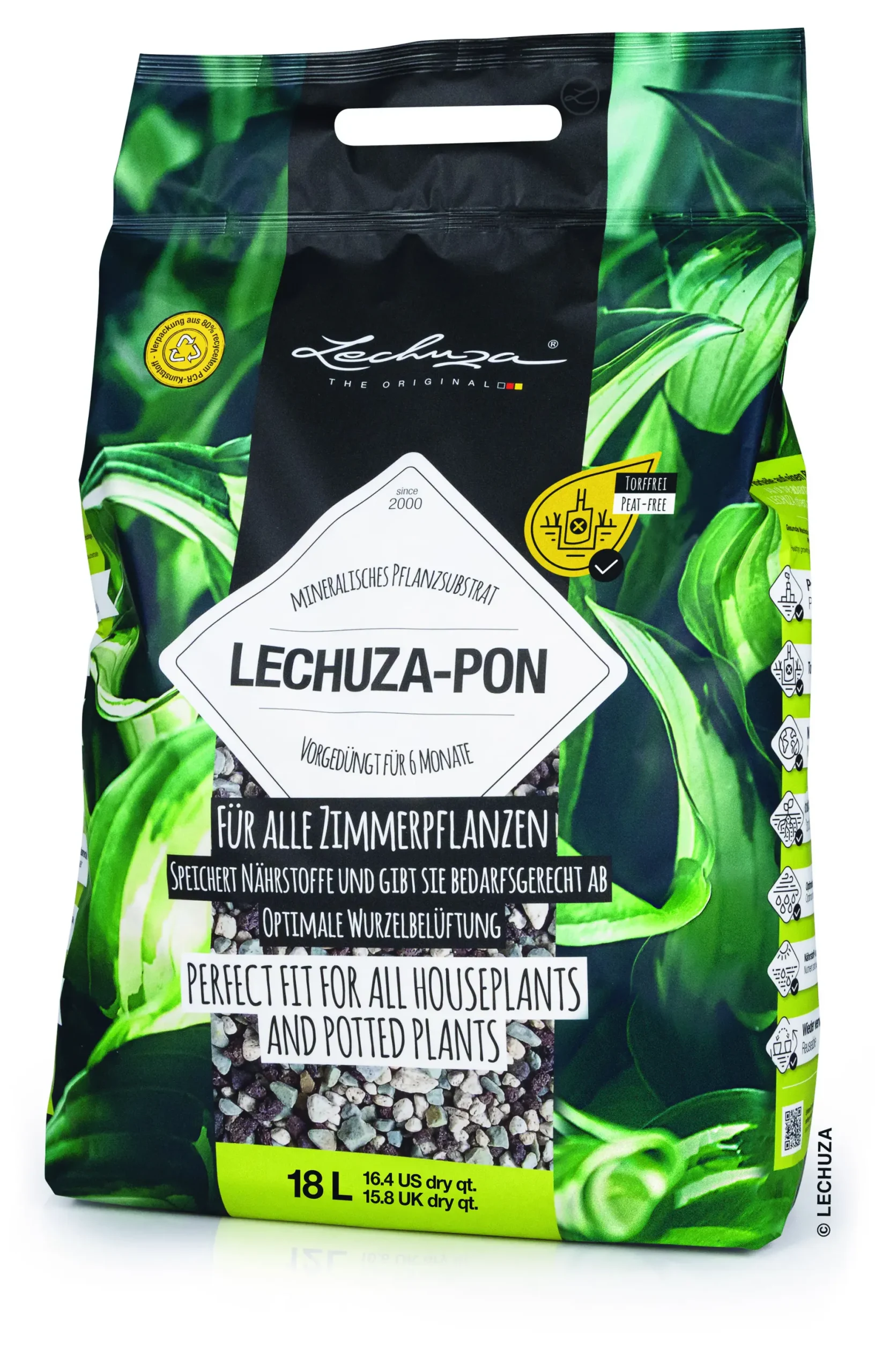 Lechuza Pon Pflanzgranulat 18 L torffrei