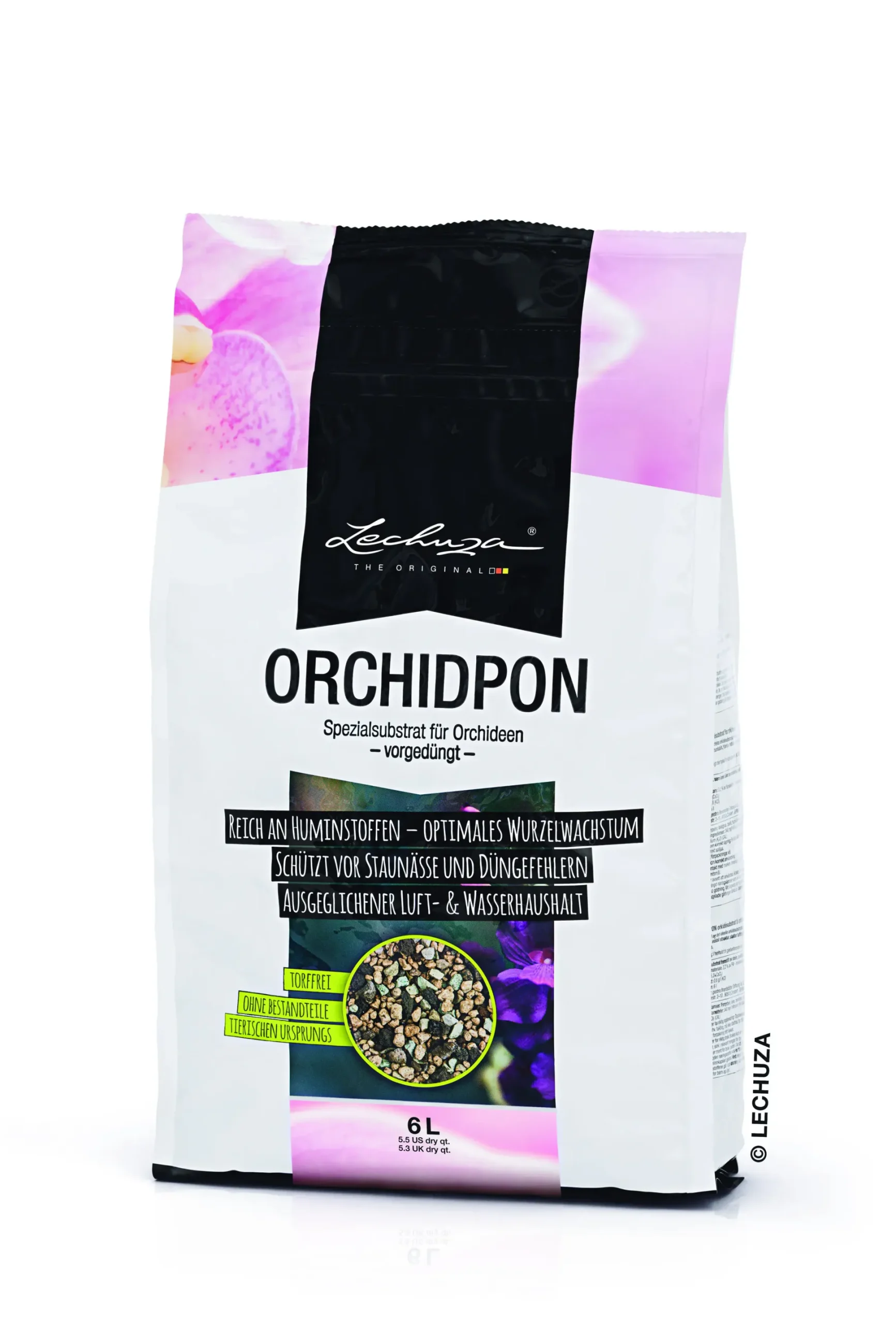 Lechuza Veggiepon Pflanzssubstrat für Gemüsepflanzen 6 L torffrei