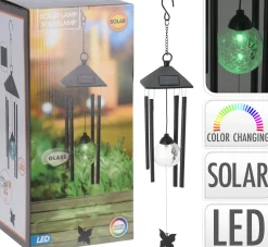 LED Solarleuchte Windspiel