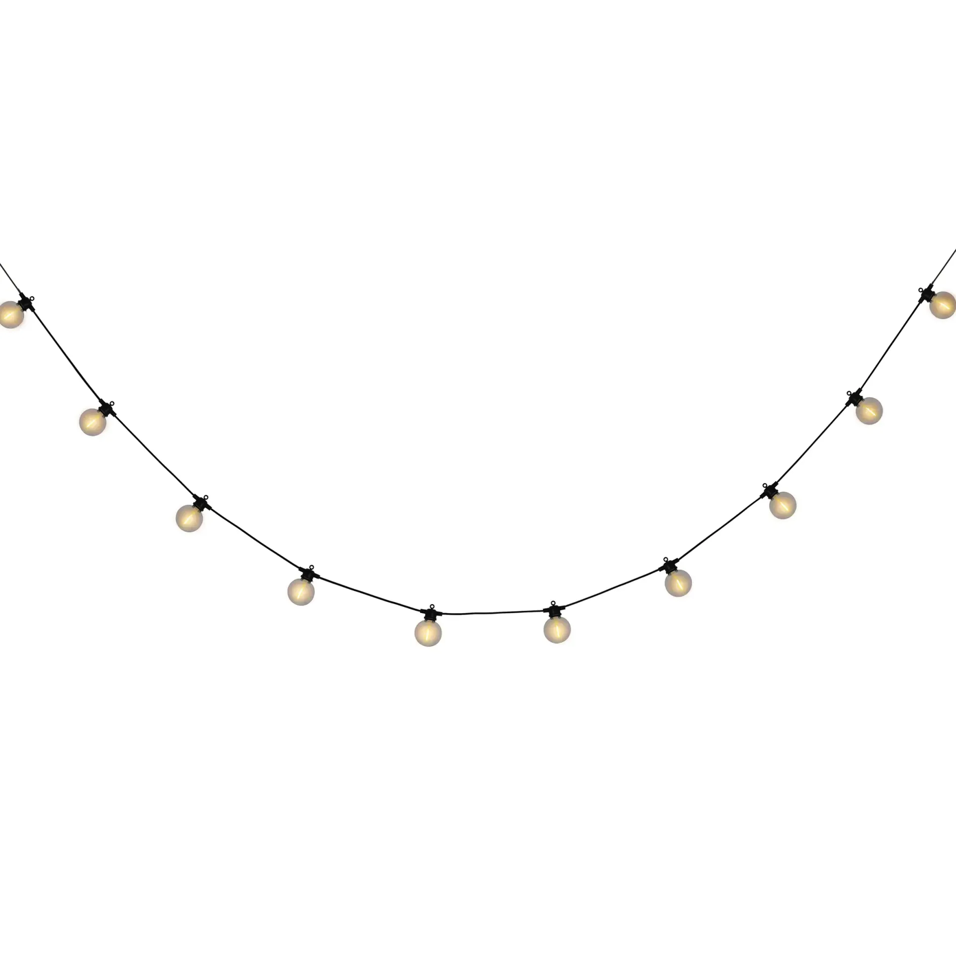 Light & More 10er LED Solar-Lichterkette 10 m mehrfarbig/neon