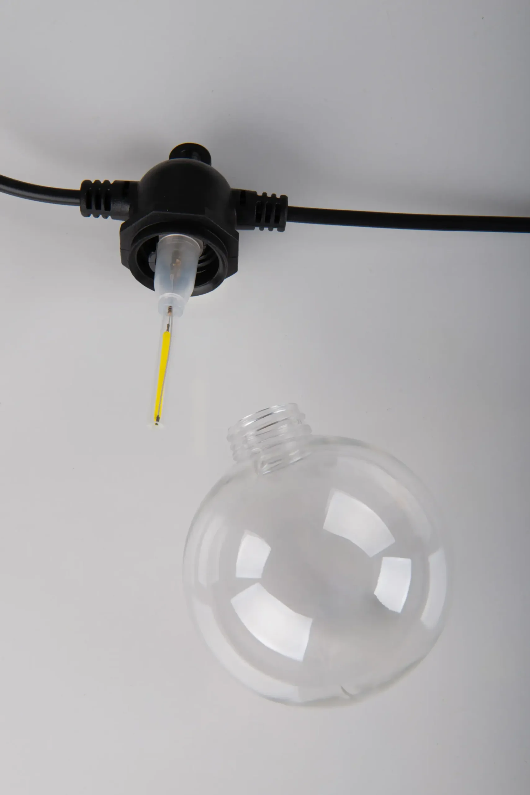 Light & More 10er LED Solar-Lichterkette 10 m mehrfarbig/neon