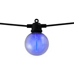 Light & More 10er LED Solar-Lichterkette 10 m mehrfarbig/neon