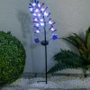 Light & More LED Solar-Erdspieß Viola violett 76 cm kaltweiß